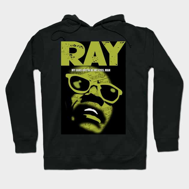 Ray - Alternative Movie Poster Hoodie by MoviePosterBoy